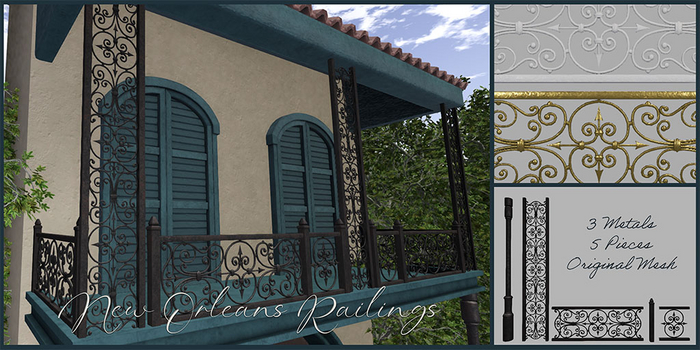 Laminak - New Orleans Railing - Fat Pack