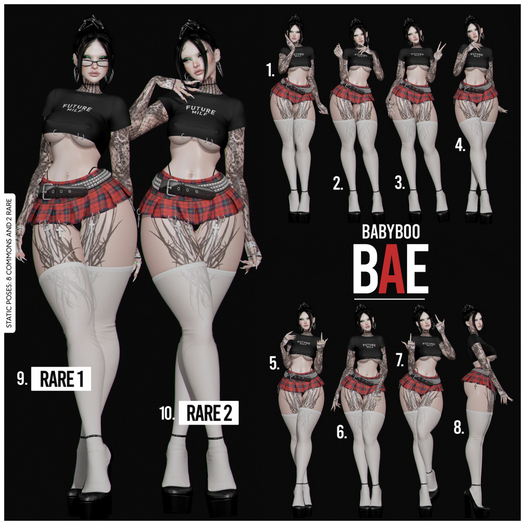 9. babyboo. bae RARE