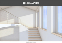 Diamandis | Studio Apartment (Modern Skybox)