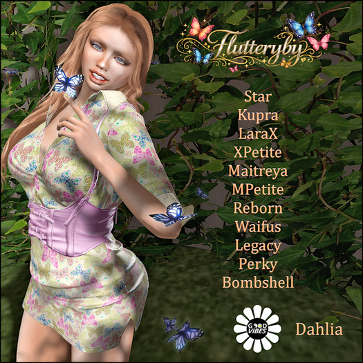 GoodVibes Flutterby Dahlia