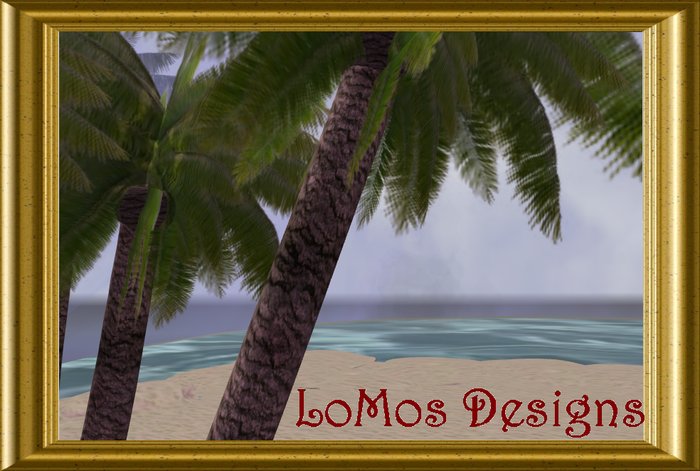 LoMos Designs - The Beach in the Sky Bubble - 88 prims - Boxed