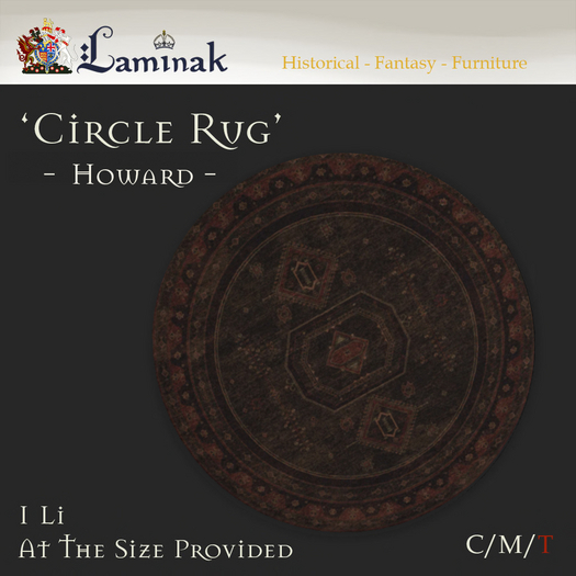 Laminak - Circle Rug - Howard