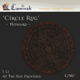 Laminak - Circle Rug - Howard
