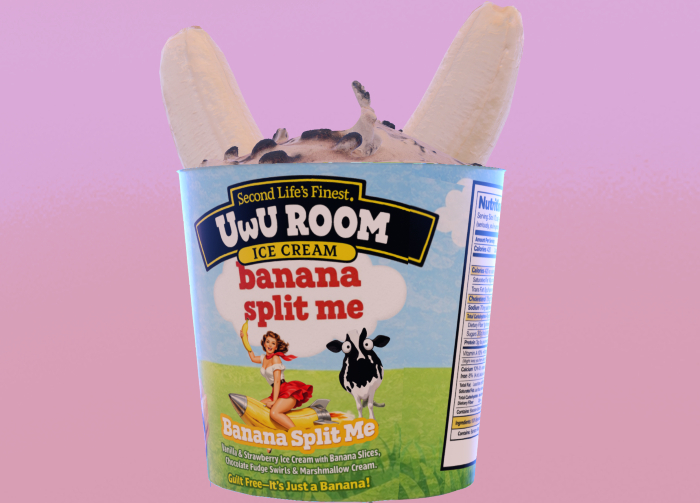 Banana Split Me Ice Cream