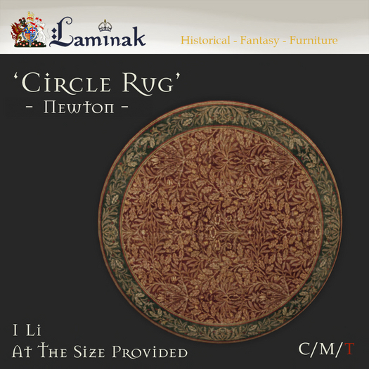 Laminak - Circle Rug - Newton