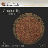 Laminak - Circle Rug - Newton