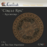 Laminak - Circle Rug - Rochford
