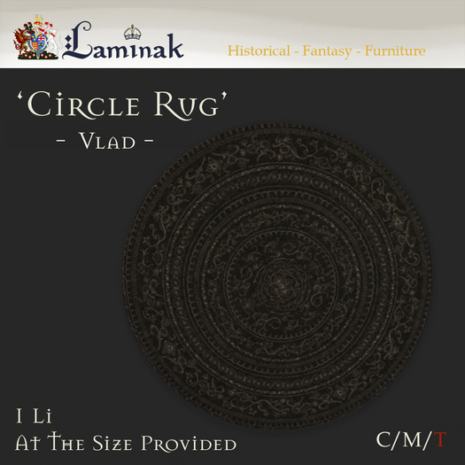Laminak - Circle Rug - Vlad