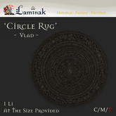 Laminak - Circle Rug - Vlad
