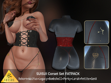 SUISUI Corset Set FATPACK-BRA-CORSET-THONG