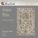 Laminak - Cream Forest Rug