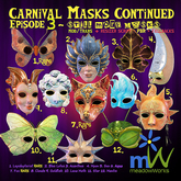 3. Acanthus Leaf ~ Carnival Mask