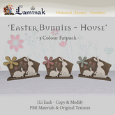 Laminak - Easter Bunny House - Fat Pack