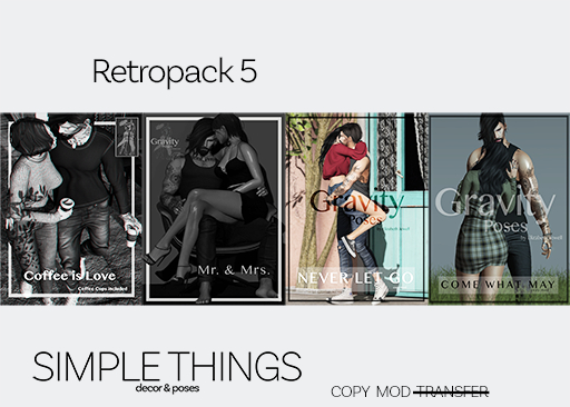 SimpleThings&GravityPoses  Retro Pack 5