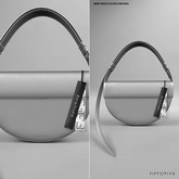 FIFTY/FIVE. "Ripe" SemiCircle Shoulder Bag - DEMO