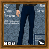 GPA Men's Trousers BOM - Blue Darker