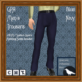 GPA Men's Trousers BOM - Blue Navy