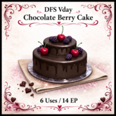 DFS Vday Chocolate Berry Cake - ACTUAL ITEM