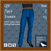 GPA Men's Trousers BOM - Blue Z v.3