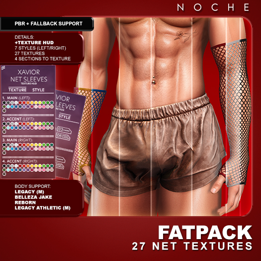 Noche. Xavior Net Sleeves Fatpack