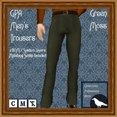GPA Men's Trousers BOM - Green Moss