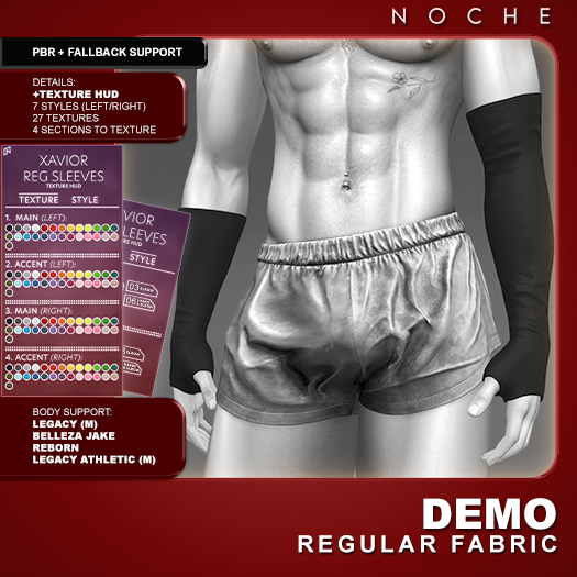 Noche. Xavior Reg Sleeves DEMO