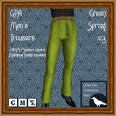 GPA Men's Trousers BOM - Green Spring v.3