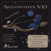 Laminak - Nightsweeper MK1 - Broom - Blue Pack