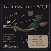 Laminak - Nightsweeper MK1 - Broom - Green Pack