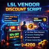 LSL Vendor Discount Script – Automatic 24-Hour Price Discounts for Second Life Vendors