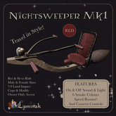 Laminak - Nightsweeper MK1 - Broom - Red Pack