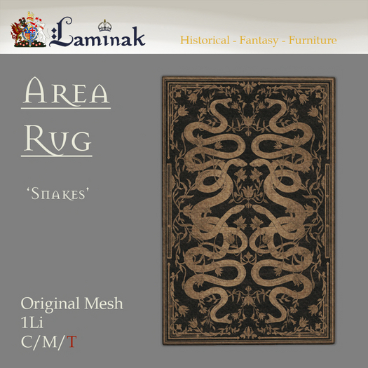 Laminak - Snakes Long Rug