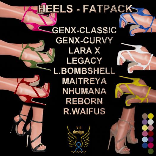 HEELS - FATPACK