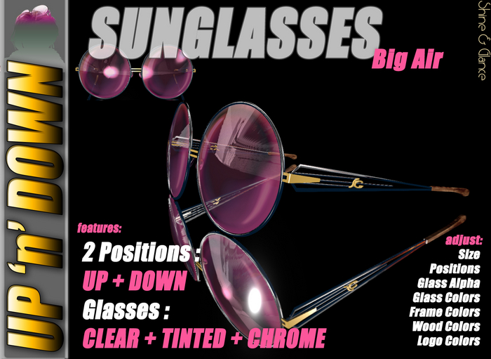 S&G - Sunglasses *Big Air* (up+down)