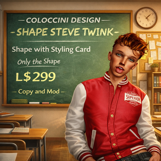 Coloccini Design - Shape Steve Twink Boxed