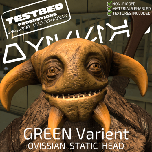 [Testbed] Ovissian Head - GREEN