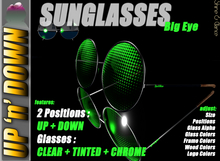 S&G - Sunglasses *Big Eye* (up+down)