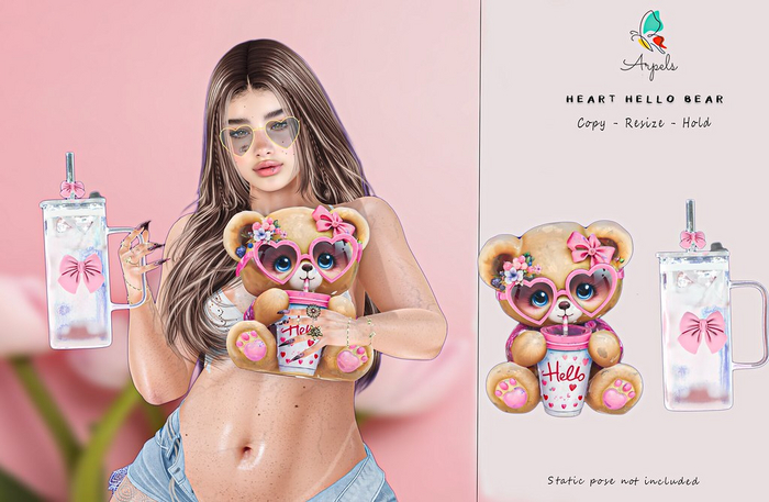 AP HEART HELLO BEAR