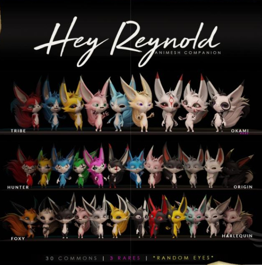 HORNTAIL - [OKAMI-YUN] Reynold Companion <BOX> RARE