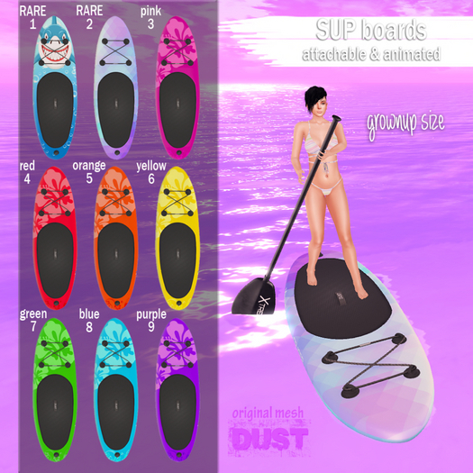 1 DUST: SUP grownups [box] - Shark RARE