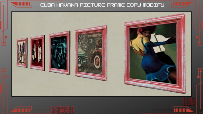 Cuba Havana Picture Frame Copy Modify
