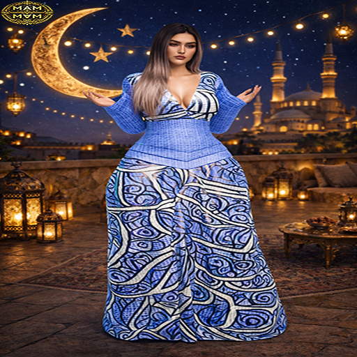 ..MAM..REEMA-DRESS(NAVY)-2026