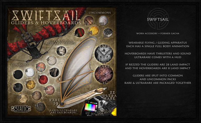 ::Static:: Swiftsail {Gliders COMMON}