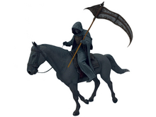 The Grim Reaper on Horse