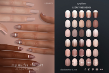 "My Nudes" nail art appliers | LEGACY