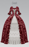 toksik - Opulent Dress (Burgundy)
