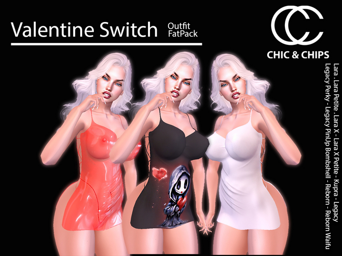 *C&C* Valentine Switch - Outfit FatPack
