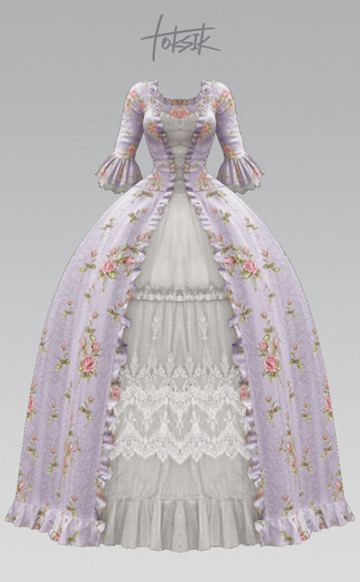 toksik - Opulent Dress (Lilac)