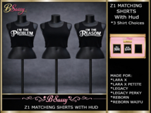 *BSASSY* Z1 SHIRTS WITH HUD
