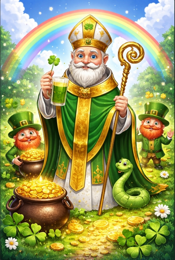 Saint Patrick's Day Celebration Texture